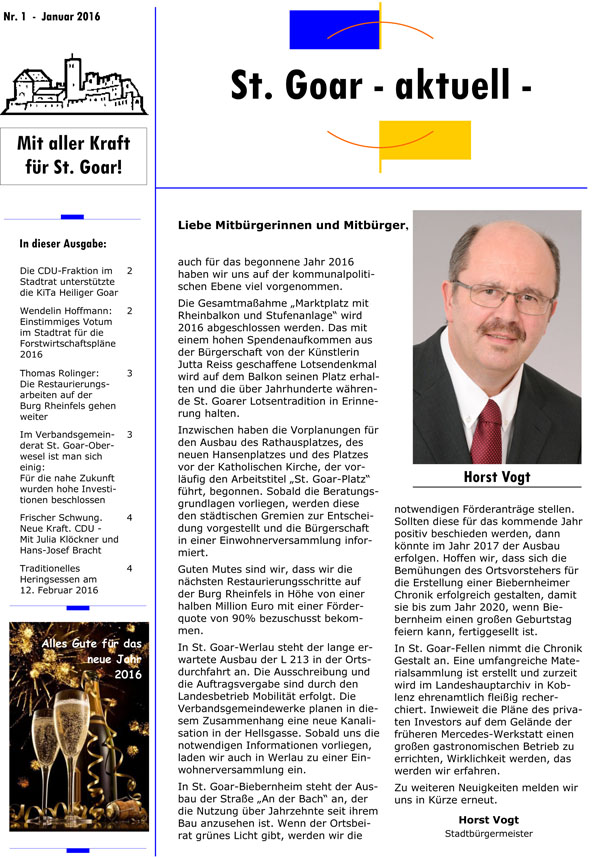 Ausgabe 01/2016